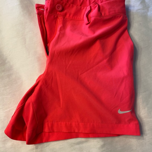 Women’s Nike Golf Dri-Fit Shorts Hot Pink Sz L - Picture 10 of 10